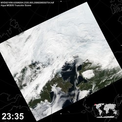 Level 1B Image at: 2335 UTC