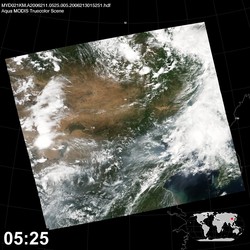 Level 1B Image at: 0525 UTC