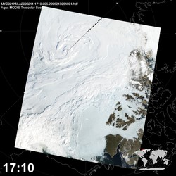 Level 1B Image at: 1710 UTC