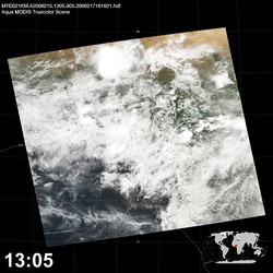 Level 1B Image at: 1305 UTC