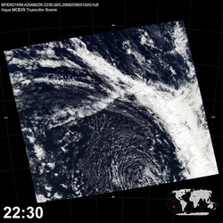 Level 1B Image at: 2230 UTC