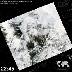 Level 1B Image at: 2245 UTC