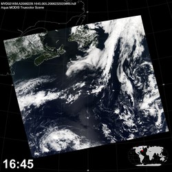 Level 1B Image at: 1645 UTC