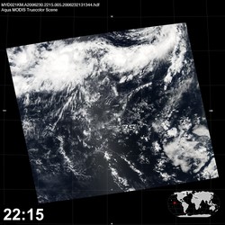 Level 1B Image at: 2215 UTC