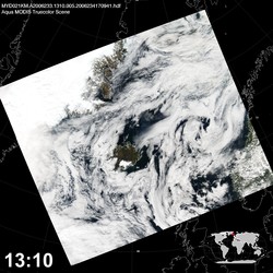 Level 1B Image at: 1310 UTC