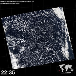 Level 1B Image at: 2235 UTC