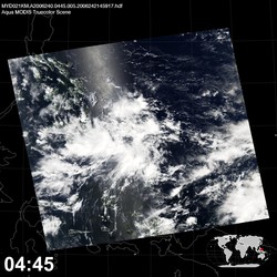 Level 1B Image at: 0445 UTC