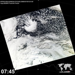 Level 1B Image at: 0745 UTC