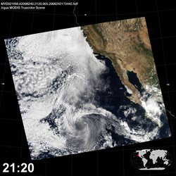 Level 1B Image at: 2120 UTC