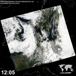 Level 1B Image at: 1205 UTC