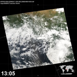 Level 1B Image at: 1305 UTC