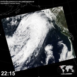 Level 1B Image at: 2215 UTC