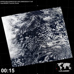 Level 1B Image at: 0015 UTC