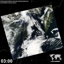 Level 1B Image at: 0300 UTC