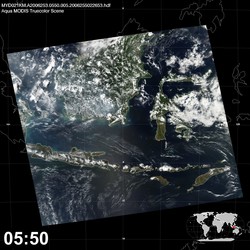 Level 1B Image at: 0550 UTC