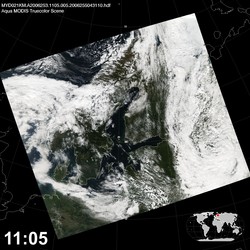 Level 1B Image at: 1105 UTC