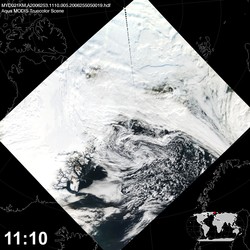 Level 1B Image at: 1110 UTC