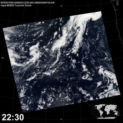 Level 1B Image at: 2230 UTC