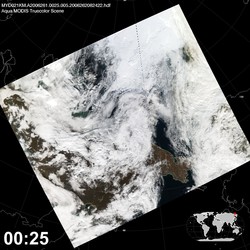 Level 1B Image at: 0025 UTC