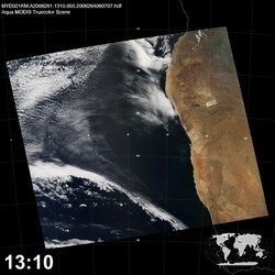 Level 1B Image at: 1310 UTC