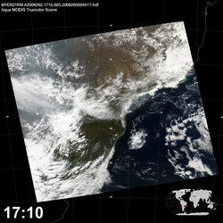 Level 1B Image at: 1710 UTC