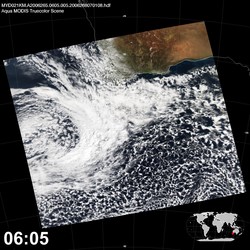 Level 1B Image at: 0605 UTC