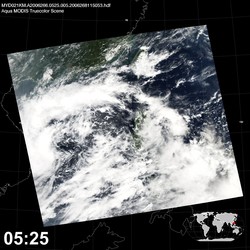 Level 1B Image at: 0525 UTC