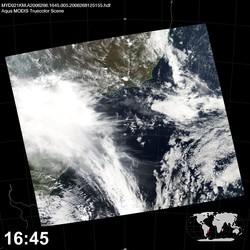 Level 1B Image at: 1645 UTC