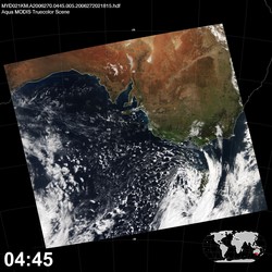 Level 1B Image at: 0445 UTC