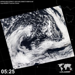 Level 1B Image at: 0525 UTC