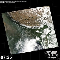 Level 1B Image at: 0725 UTC