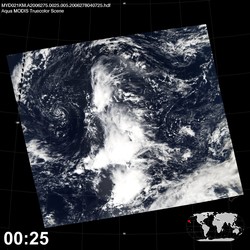 Level 1B Image at: 0025 UTC