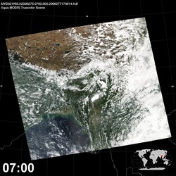 Level 1B Image at: 0700 UTC