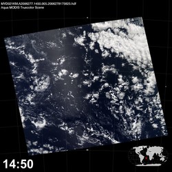 Level 1B Image at: 1450 UTC