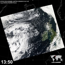 Level 1B Image at: 1350 UTC