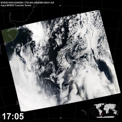 Level 1B Image at: 1705 UTC