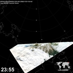 Level 1B Image at: 2355 UTC