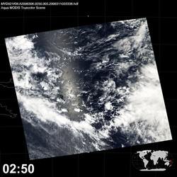 Level 1B Image at: 0250 UTC