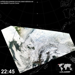 Level 1B Image at: 2245 UTC