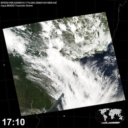 Level 1B Image at: 1710 UTC