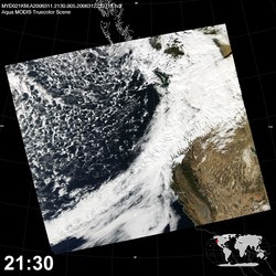 Level 1B Image at: 2130 UTC