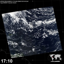 Level 1B Image at: 1710 UTC