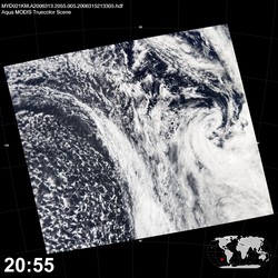 Level 1B Image at: 2055 UTC