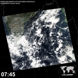 Level 1B Image at: 0745 UTC