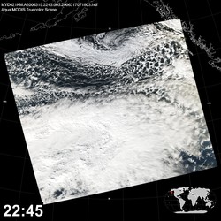 Level 1B Image at: 2245 UTC