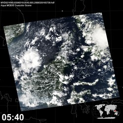 Level 1B Image at: 0540 UTC