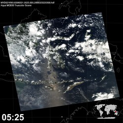 Level 1B Image at: 0525 UTC