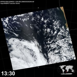 Level 1B Image at: 1330 UTC