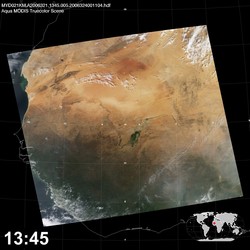 Level 1B Image at: 1345 UTC