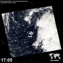 Level 1B Image at: 1705 UTC